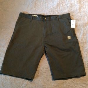 Volcom  Vmonty Stretch Shorts. Charcoal